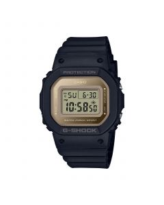 Unisex Black and Gold-Tone Resin Digital Watch 40.5mm, GMDS5600-1