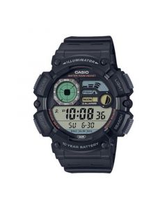 Men's Digital Black Resin Watch 50.1mm, WS1500H-1AV