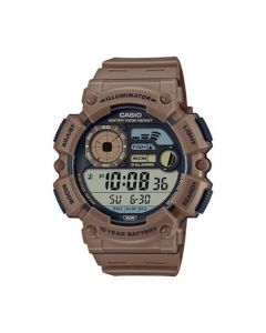 Men's Digital Brown Resin Watch 50.1mm, WS1500H-5AV