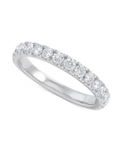 IGI Certified Lab Grown Diamond Band (3/4 ct. t.w.) in 14k White Gold