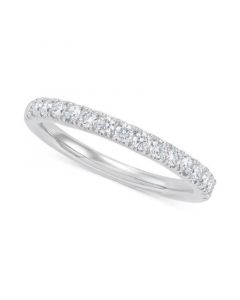 IGI Certified Lab Grown Diamond Band (1/2 ct. t.w.) in 14k White Gold