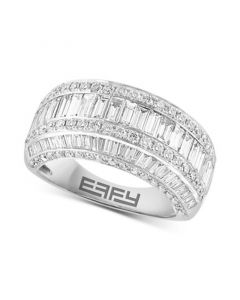 EFFY® Limited Edition Diamond Baguette Ring (2-5/8 ct. t.w.) in 14k White Gold