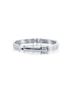 Mens Stainless Steel Polished Bracelet