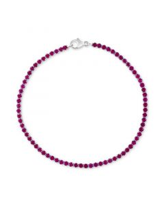 EFFY® Ruby Tennis Bracelet (2-3/4 ct. t.w.) in Sterling Silver