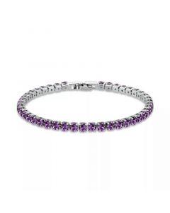 Cubic Zirconia Tennis Bracelet (Also in Multiple Colors), Created for Macy's