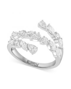 EFFY® Diamond Triple-Row Ring (1-3/8 ct. t.w.) in 14k White Gold