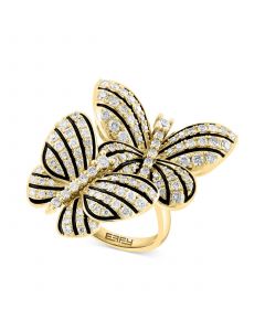 EFFY® Diamond Butterfly Statement Ring (1-1/5 ct. t.w.) in 14k Gold