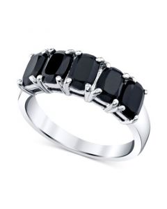 Onyx (2 1/2 ct. t.w.) Band Ring in Sterling Silver