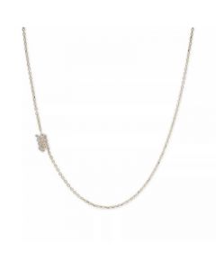 Diamond Zodiac Symbol Collar Necklace (1/10 ct. t.w.) in 14k Gold, 14" + 2" extender