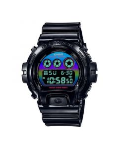 Men's Digital Black Resin Watch, 50mm, DW6900RGB-1