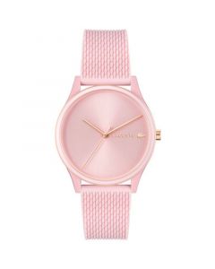 Women's Crocodelle Pink Silicone Strap Watch 36mm