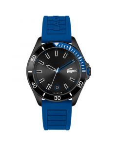 Men's Tiebreaker Blue Silicone Strap Watch 43mm