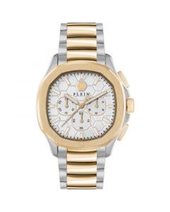 Men's Chronograph Spectre Two-Tone Stainless Steel Bracelet Watch 44mm