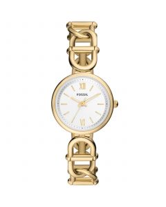 Women's Carlie Three-Hand Gold-Tone Stainless Steel Watch, 30mm