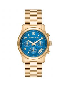 Women's Runway Quartz Chronograph Gold-Tone Stainless Steel Watch 38mm