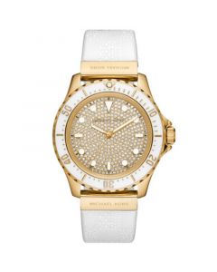 Women's Everest Quartz Three-Hand White Silicone Watch 43mm