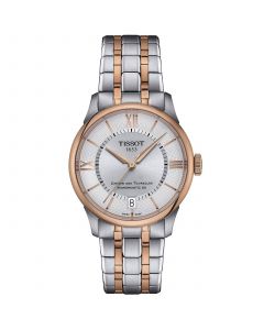 Women's Swiss Automatic Chemin des Tourelles Powermatic 80 Two-Tone Stainless Steel Bracelet Watch 34mm