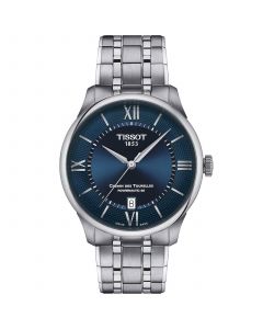 Unisex Swiss Automatic Chemin des Tourelles Powermatic 80 Stainless Steel Bracelet Watch 39mm