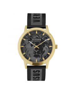 Men's Barbes Domus 2 Hand Quartz Black Stainless Steel Watch, 40mm