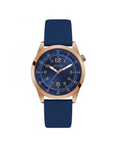 Men's Analog Blue Stainless Steel Watch 42mm