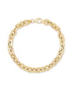 Forzatina Link Chain Bracelet in 14k Gold