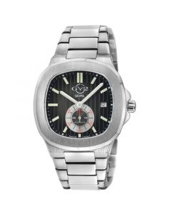 Men's Potente Swiss Automatic Silver-Tone Stainless Steel Watch 40mm