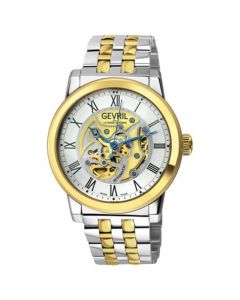 Men's Vanderbilt Swiss Automatic Two-Tone Stainless Steel Watch 47mm