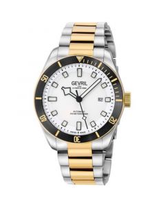 Men's Yorkville Swiss Automatic Two-Tone Stainless Steel Watch 43mm