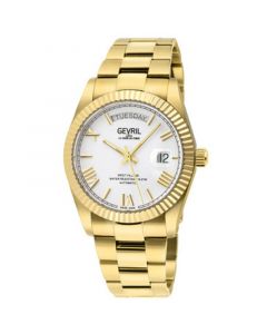 Men's West Village Swiss Automatic Gold-Tone Stainless Steel Watch 40mm