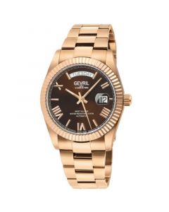 Men's West Village Swiss Automatic Rose Stainless Steel Watch 40mm