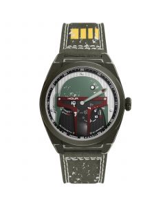 Unisex Limited Edition Star Wars Boba Fett Automatic Green Nylon Watch 43mm