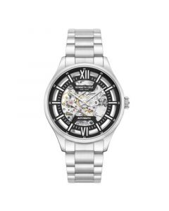 Men's Automatic Silver-Tone Stainless Steel Watch 42mm