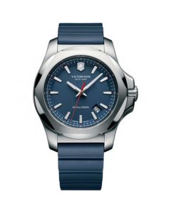 Men's I.N.O.X. Blue Rubber Strap Watch 43mm 241688.1