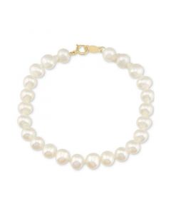 Children's Cultured Freshwater Pearl (4-1/2mm) Bracelet