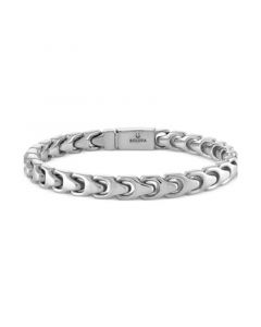 Men's Link Bracelet in Stainless Steel