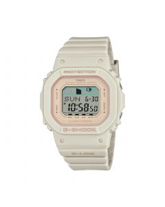 Unisex Digital White Plastic Watch 40.5mm, GLXS5600-7