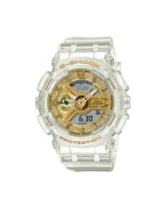 Unisex Analog Digital Clear Resin Watch 45.9mm, GMAS110SG-7A