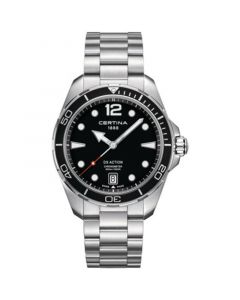 Men's Swiss DS Action Stainless Steel Bracelet Watch 43mm