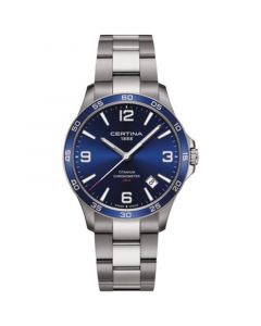 Men's Swiss DS-8 Titanium Bracelet Watch 42mm