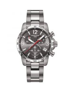 Men's Swiss Chronograph DS Podium Titanium Bracelet Watch 41mm