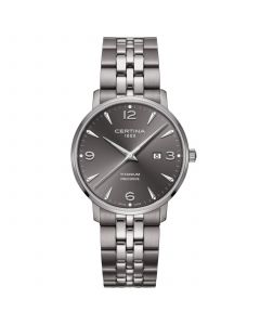 Unisex Swiss DS Caimano Titanium Bracelet Watch 39mm