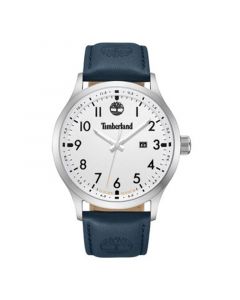 Men's Quartz Trumbull Dark Blue Genuine Leather Watch 45mm