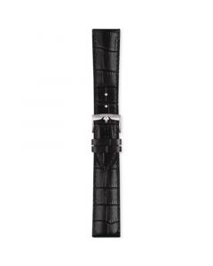 Official Interchangeable Black Leather Watch Strap