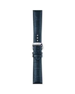 Official Interchangeable Blue Leather Watch Strap