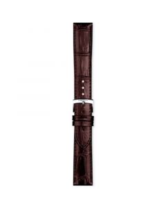 Official Interchangeable Brown Leather Watch Strap