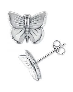 Textured Butterfly Stud Earrings, Created for Macy's