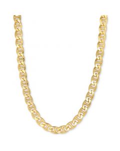 Men's Mariner Link 22" Chain Necklace (13.5mm) in 14k Gold-Plated Sterling Silver