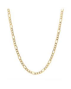 18" Figaro Link (5-3/4mm) Chain Necklace in 14k Gold