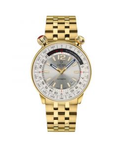 Men's Wallabout Swiss Automatic Gold-Tone Stainless Steel Watch 44mm