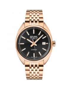 Men's Five Points Swiss Automatic Rose Gold-Tone Stainless Steel Watch 40mm